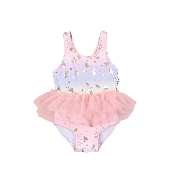 Huxbaby Fairy Bunny Ballet Swimsuit - Rainbow