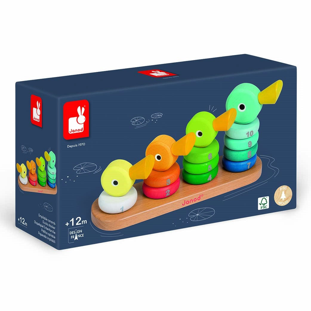 Janod - Duck Family Stacker