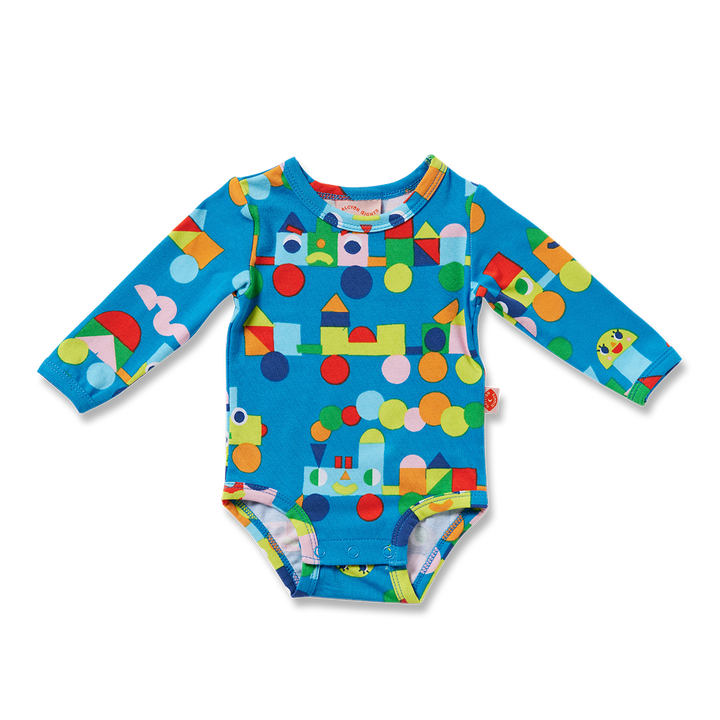 Halcyon Nights Long Sleeve Bodysuit - Rainbow Express