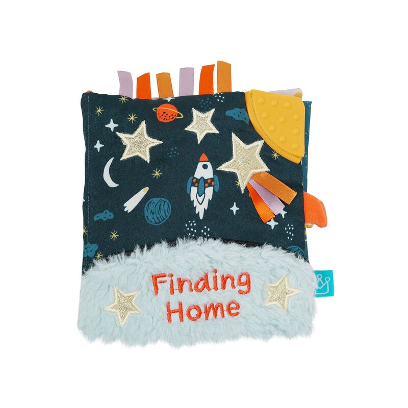 Little Rocket Finds Home Fabric Book