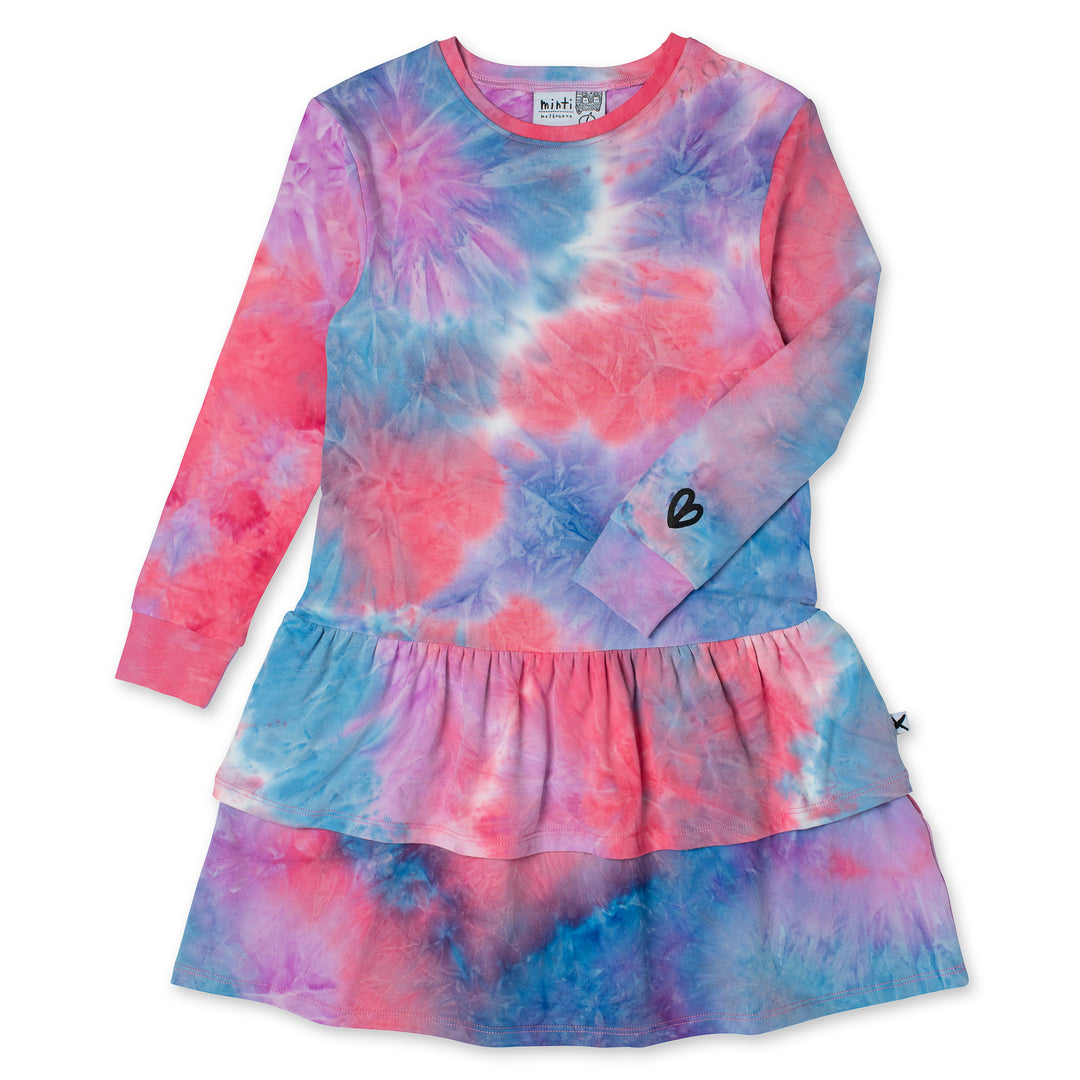 Minti Sundae Tie Dye Dress - Multi