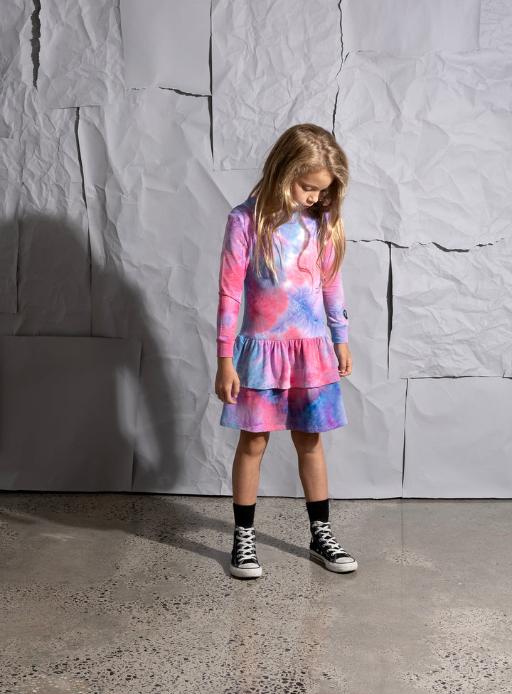 Minti Sundae Tie Dye Dress - Multi