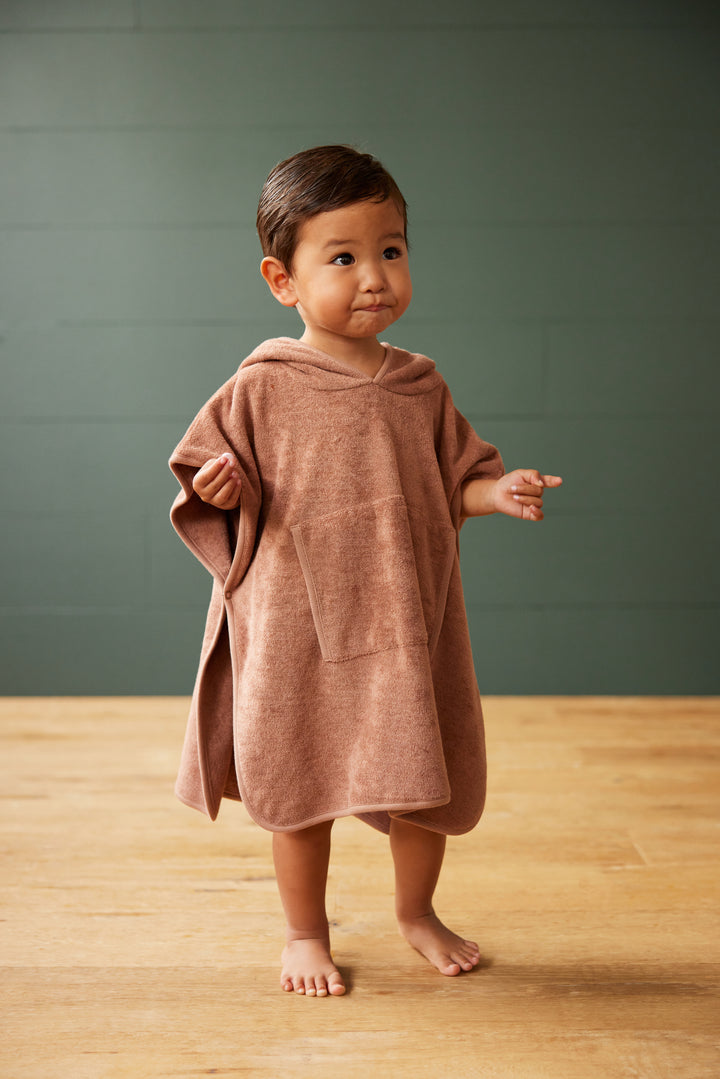 Nature Baby Bear Poncho Towel - Hazelnut