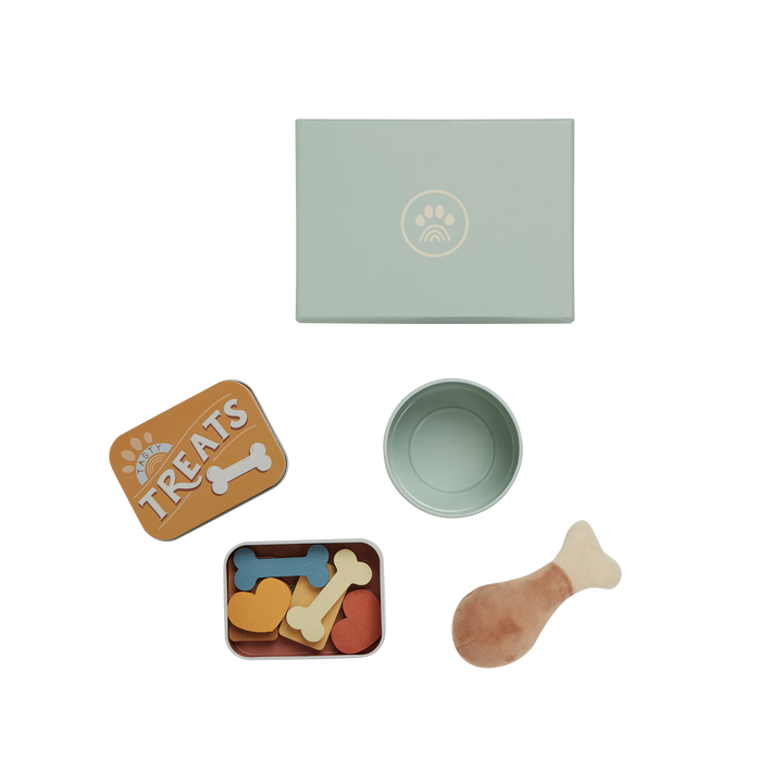 Olli Ella Dinkum Dogs Goodie Set - Pale Green