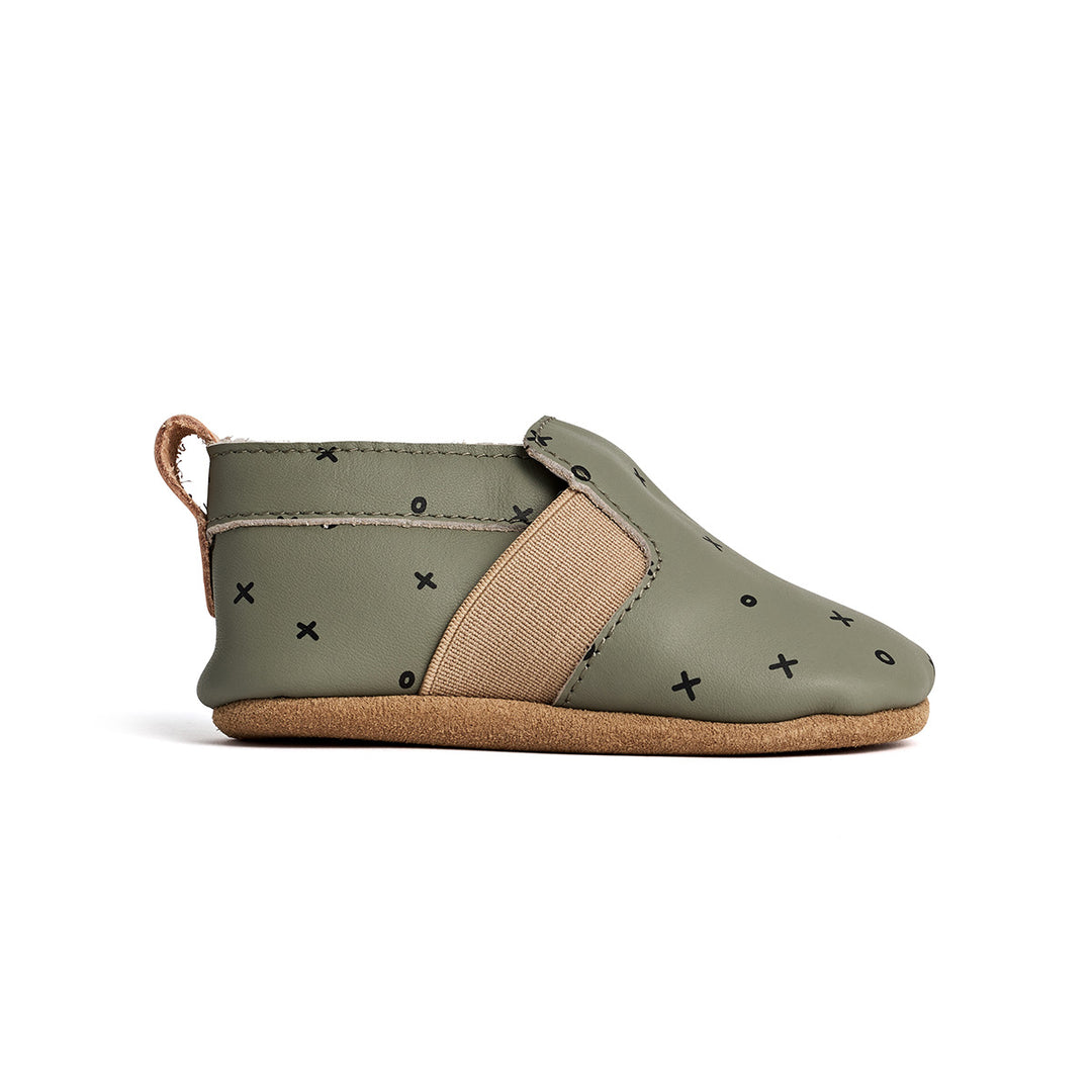 Pretty Brave Baby Slip-On - Khaki XO