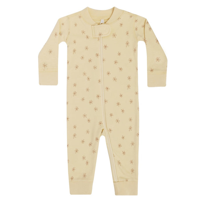 Quincy Mae Zip Long Sleeve Sleeper | Blossom