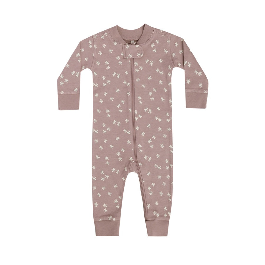 Quincy Mae Zip Long Sleeve Sleeper | Butterflies