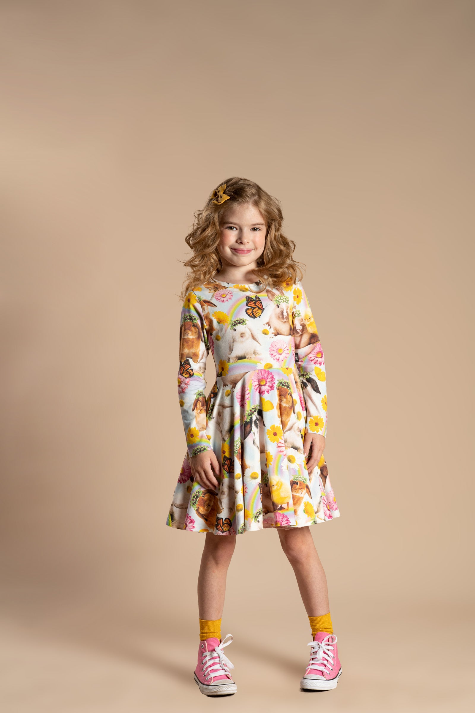 Yellow infant sales easter dress