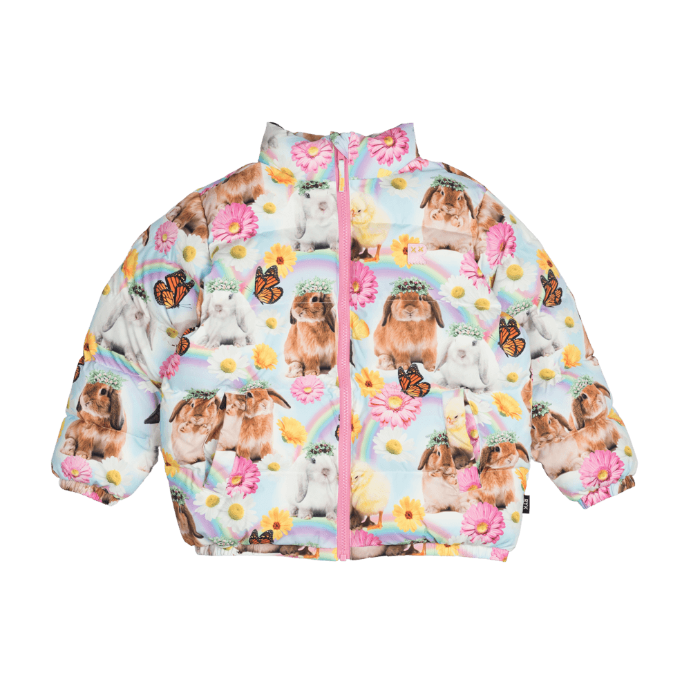 Rock Your Baby Easter Parade Puff Padded Jacket With Lining