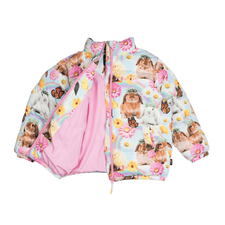 Rock Your Baby Easter Parade Puff Padded Jacket With Lining