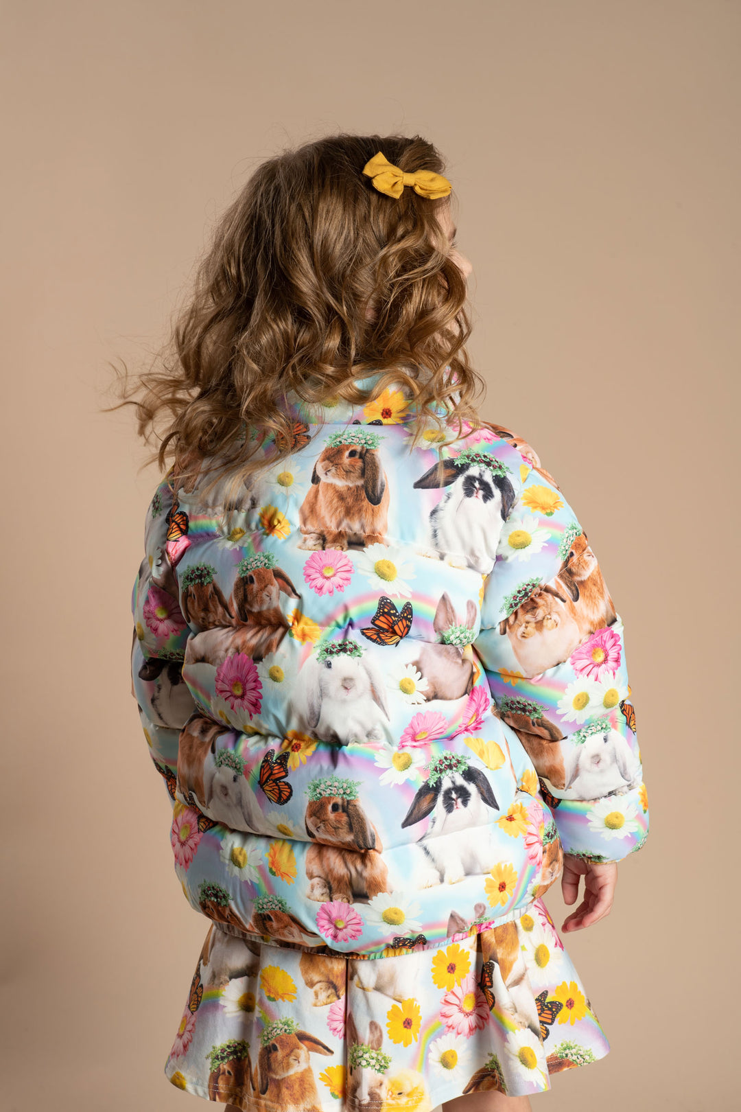 Rock Your Baby Easter Parade Puff Padded Jacket With Lining