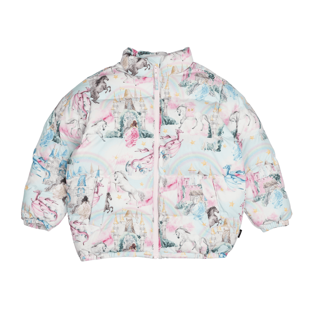 Rock Your Baby Fairy Tales Puff Padded Jacket With Lining