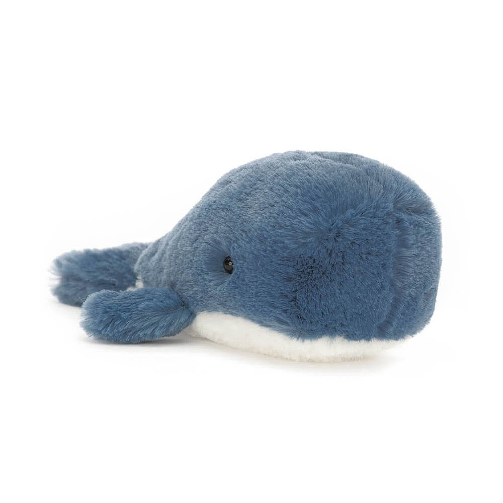 Jellycat Wavelly Whale - Blue