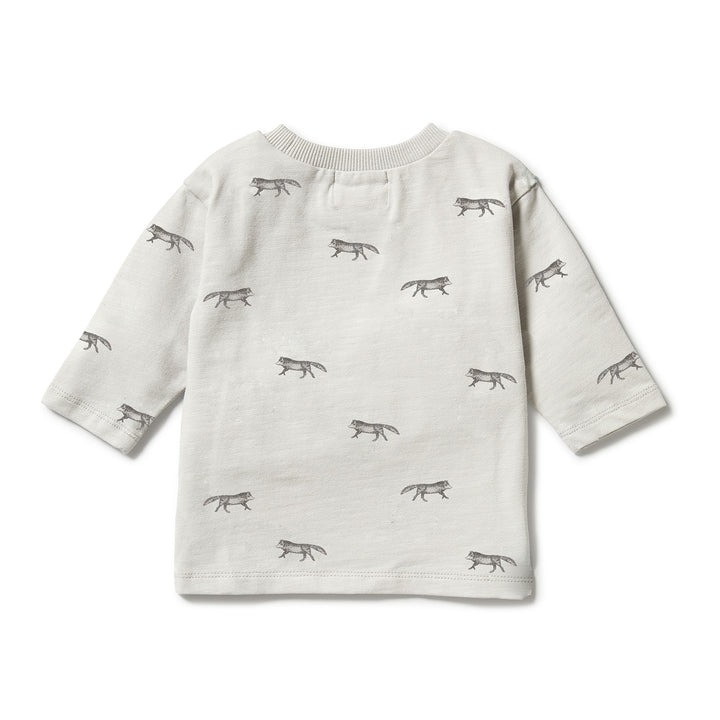 Wilson and Frenchy Organic Pocket Top - Mr Wolf