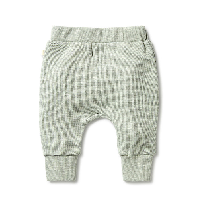 Wilson and Frenchy Organic Waffle Slouch Pant - Sage