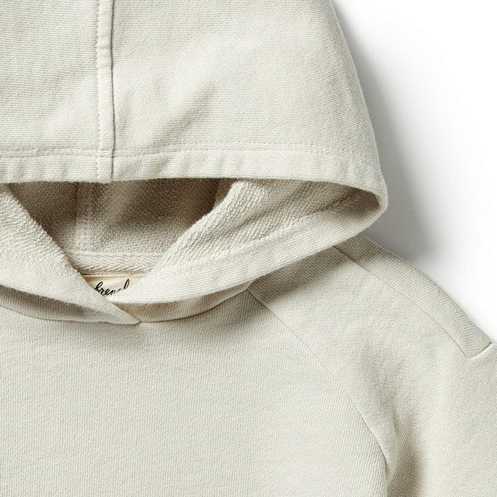 Wilson and Frenchy Organic Terry Hooded Sweat - Birch