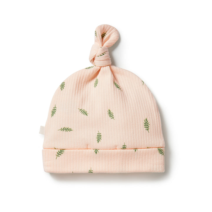 Wilson and Frenchy Organic Rib Knot Hat - Falling Leaf