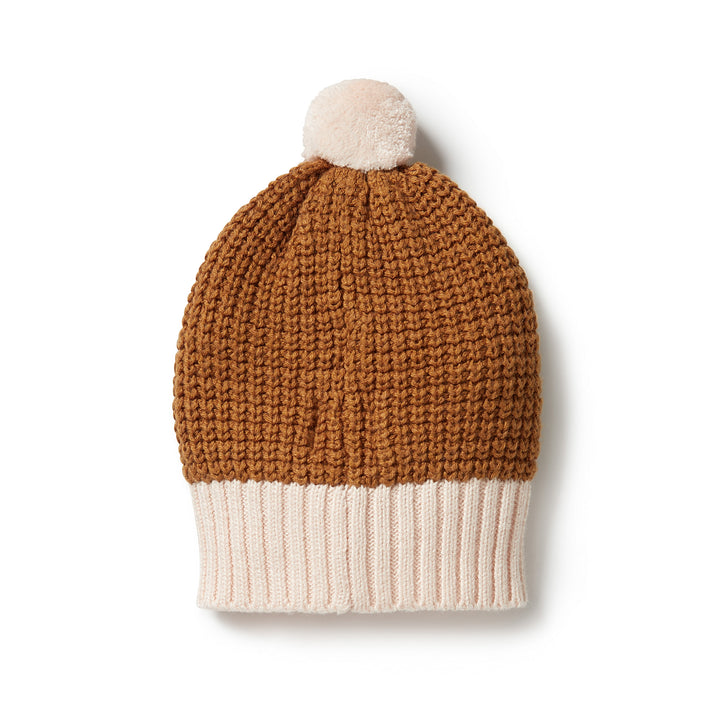 Wilson and Frenchy Knitted Spliced Hat - Spice