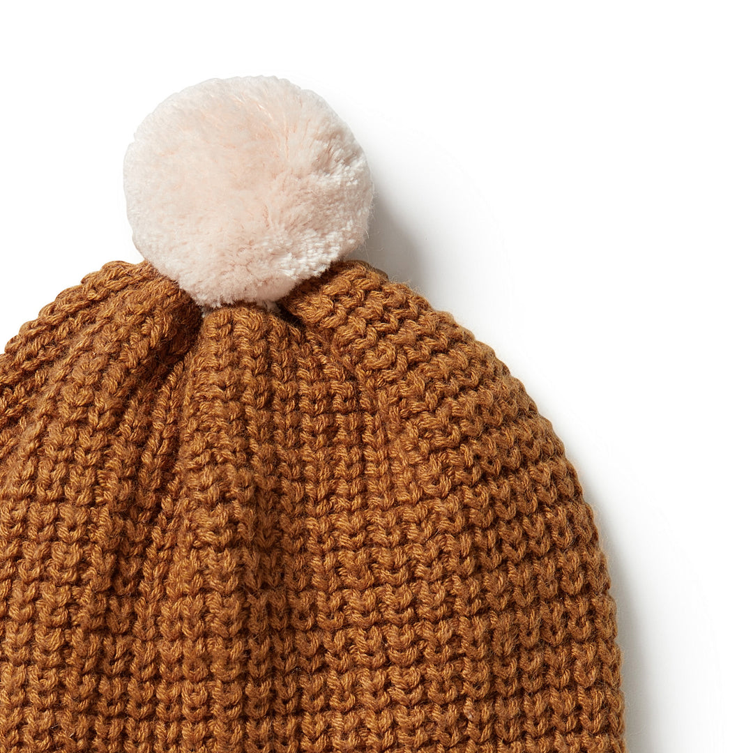 Wilson and Frenchy Knitted Spliced Hat - Spice