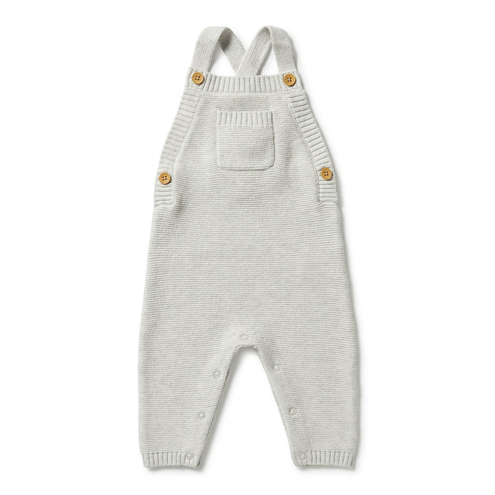 Wilson and Frenchy Knitted Overall - Grey Melange