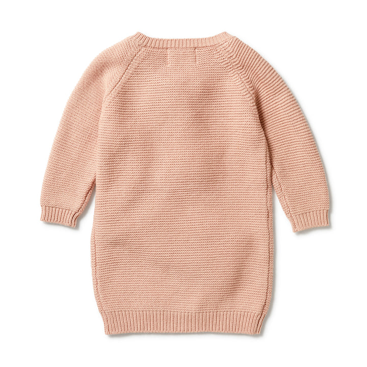 Wilson and Frenchy Knitted Cable Dress - Rose