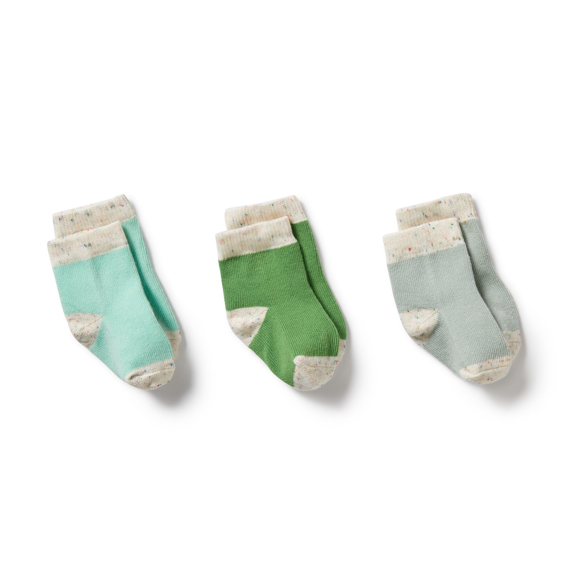 Mint green baby store socks